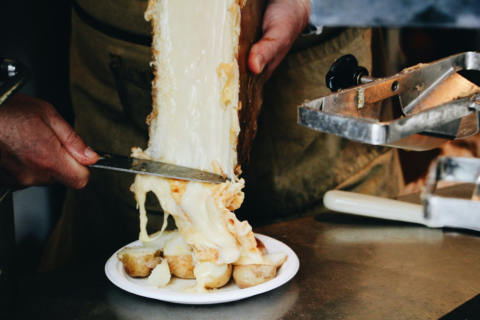 raclette pomme de terre cuisson