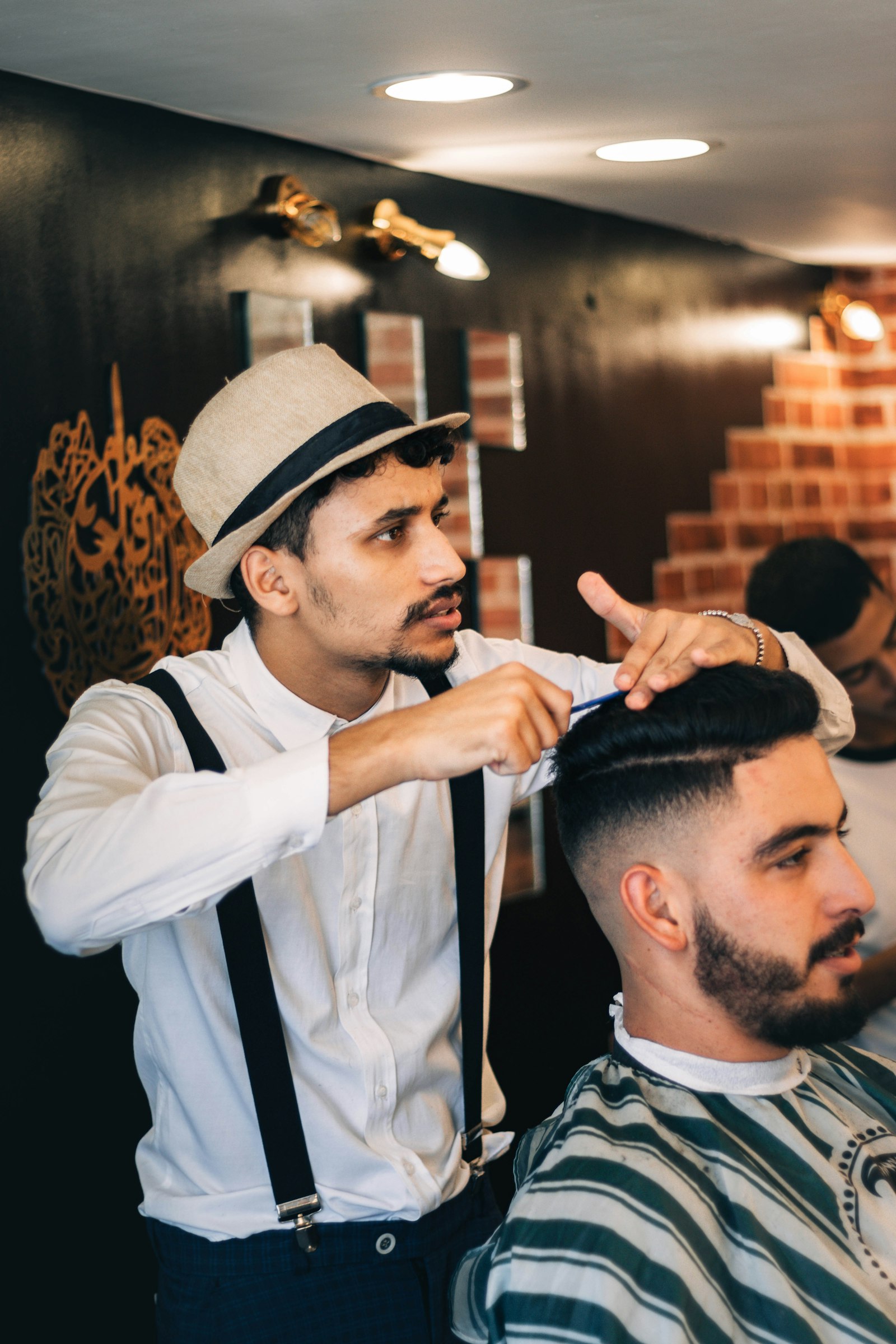 tapers bas coupe homme