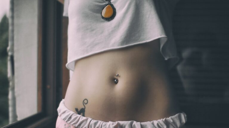 piercing nombril rejet