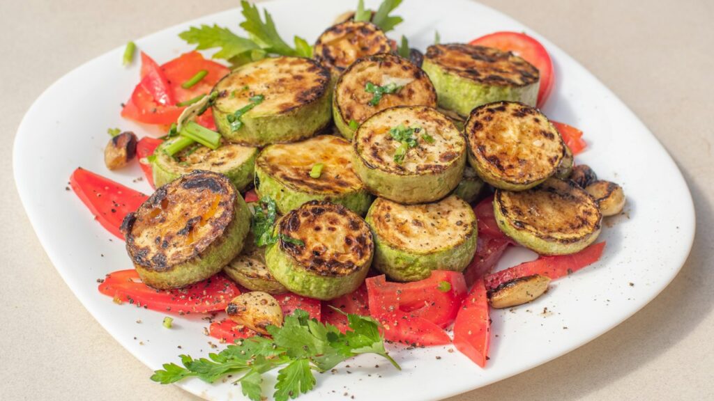 courgettes roties